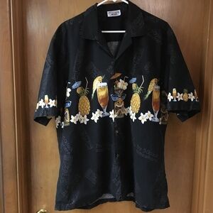 Men’s XXL made in Hawaii Hawaiian shirt - black